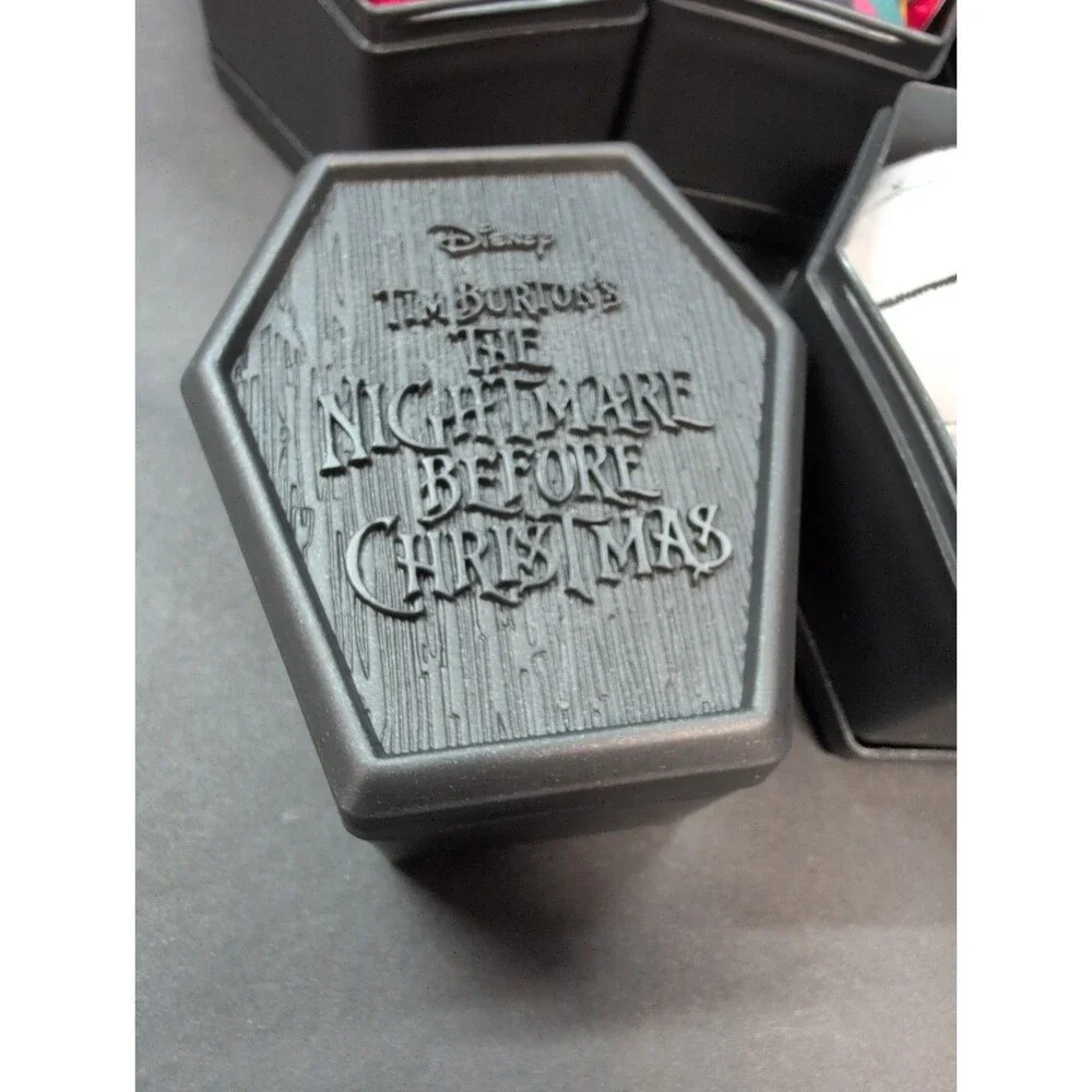 The Nightmare Before Christmas Disney Plush, Blind Coffin Boxes Open Set of 7